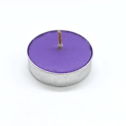 Pan Aromas Paraffin Wax Tealight Candle, Pack of 15 |  Fresh Lavender Aromas Scented Candle